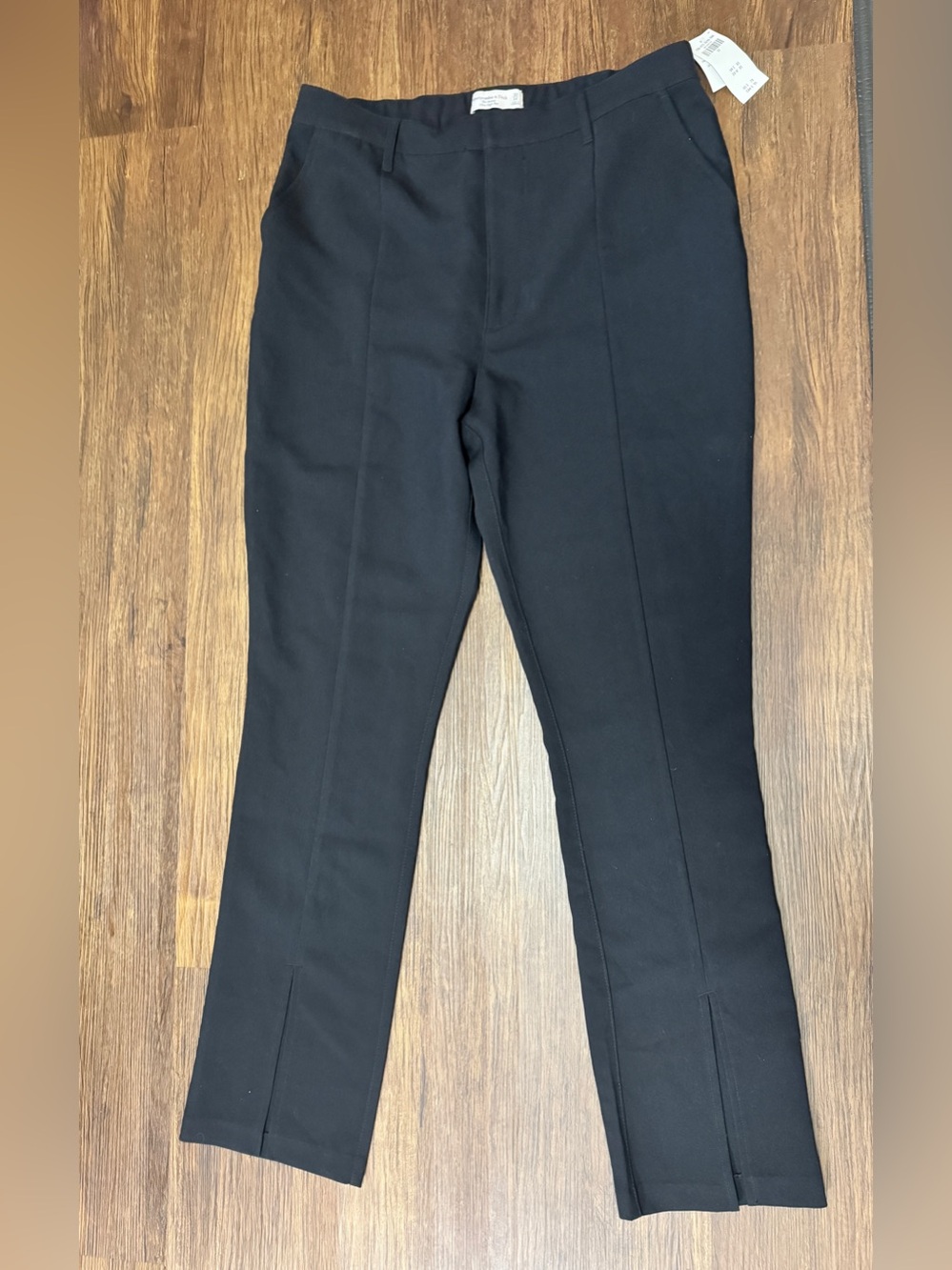 NWT Abercrombie & Fitch Skinny Ultra High Rise Pants Classic Black SZ 32/14